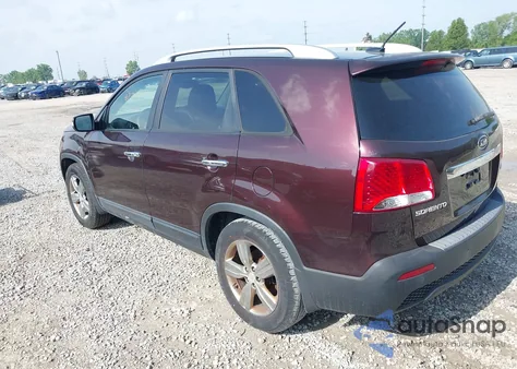 2013 Kia Sorento Ex V6 из США, поврежденный, VIN 5XYKU4A28DG396358